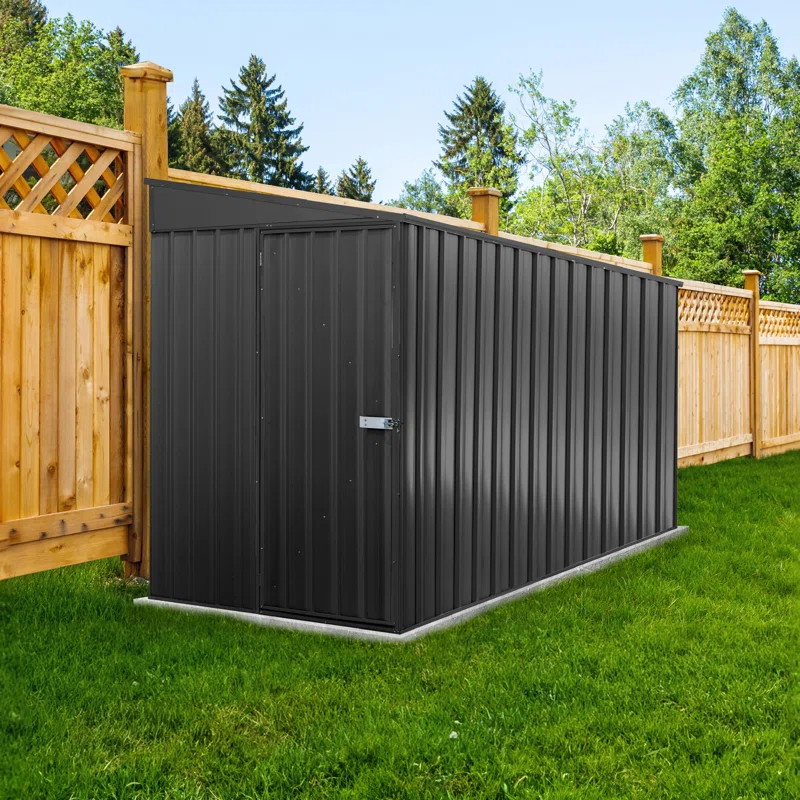 Absco Durango Galvanized Steel Storage Shed