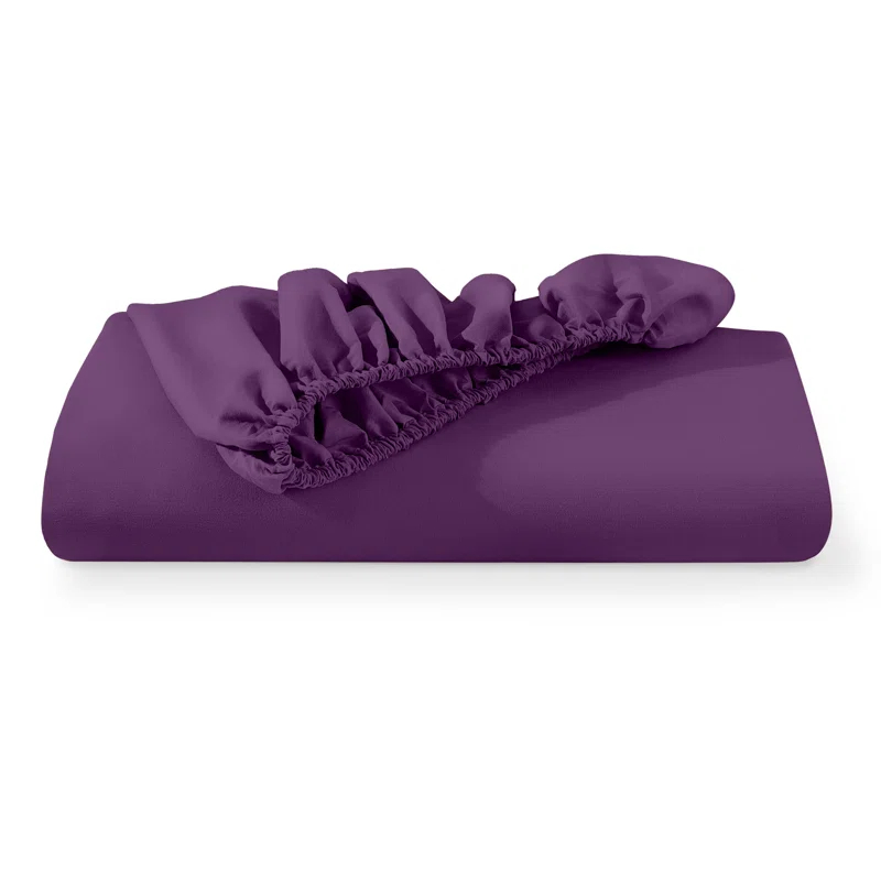 Bare Home Microfiber Fitted Sheet