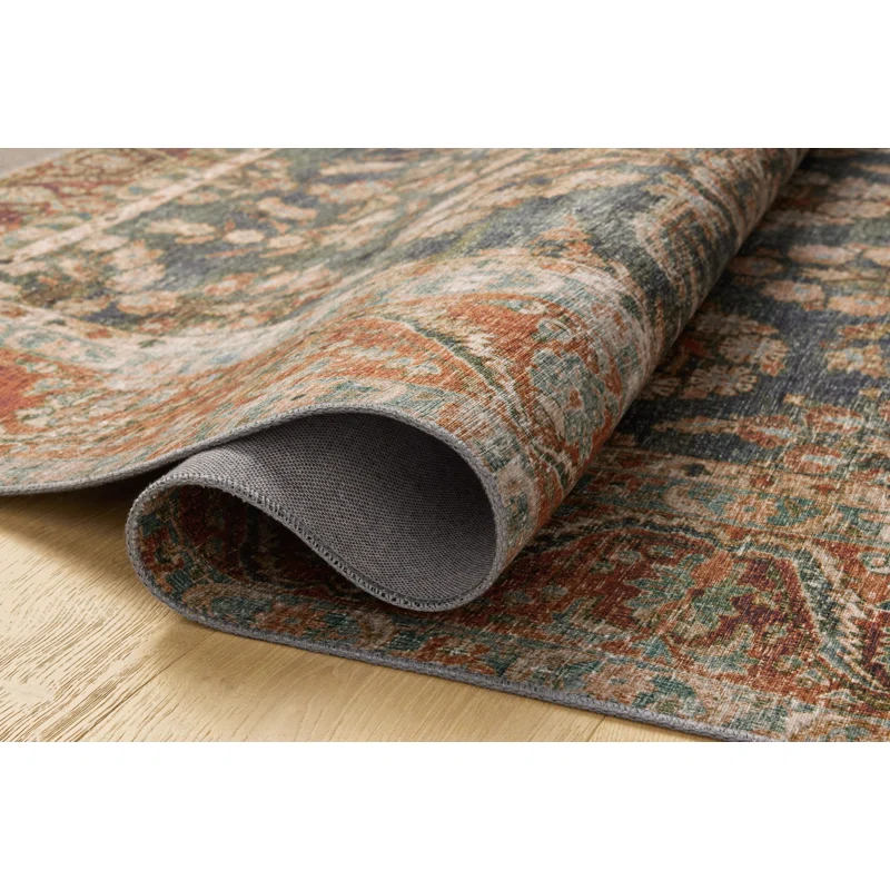 Chris Loves Julia x Loloi Chris Loves Julia x Loloi Jules Ocean / Spice Area Rug