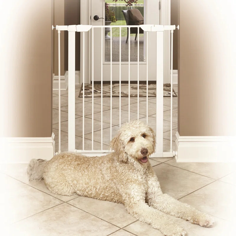 Midwest Homes For Pets MidWest Homes for Pets Steel Pressure Mounted Pet Gate