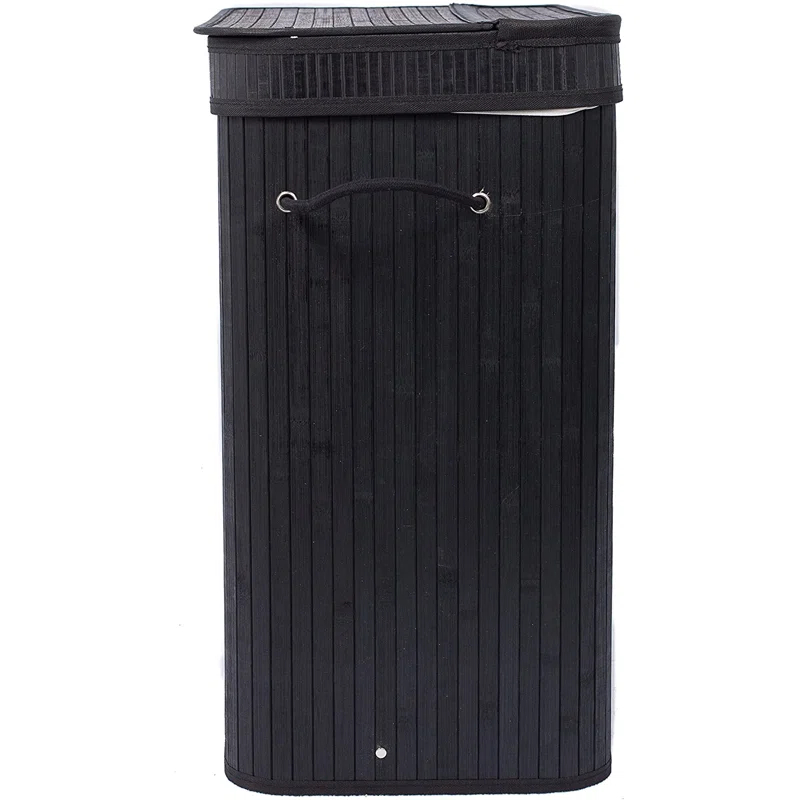 BirdRock Home Bamboo Laundry Sorter with Handles