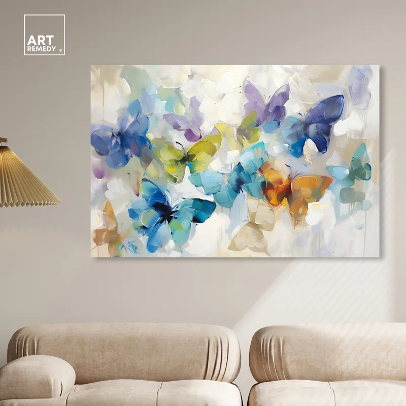Art Remedy Fluttering Butterflies