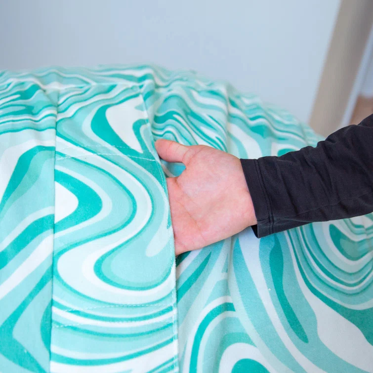 Big Joe Big Joe Extra Large Memory Foam Bean Bag Sofa with Soft Removable Cover