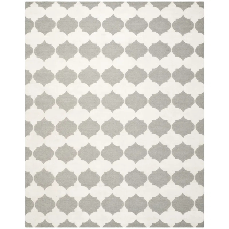 Safavieh Dhurries Hand Woven Flat Weave Banana Silk/Wool/Cotton Rug