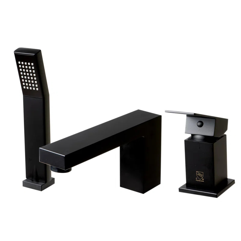 1 Handle Deck Roman Tub Faucet with Diverter
