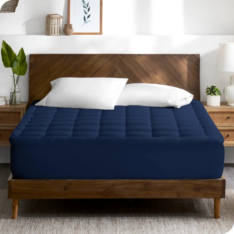 Bare Home Cotton Top Mattress Pad