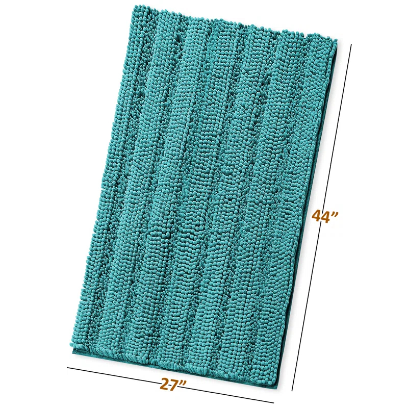 Clara Clark Clara Clark Chenille Extra Soft And Absorbent Bath Mat.