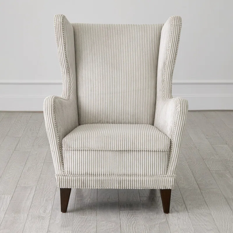 Upholstered Wingback Chair