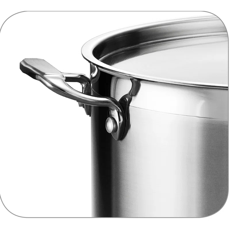 Tramontina Gourmet Aluminum Stock Pot with Lid