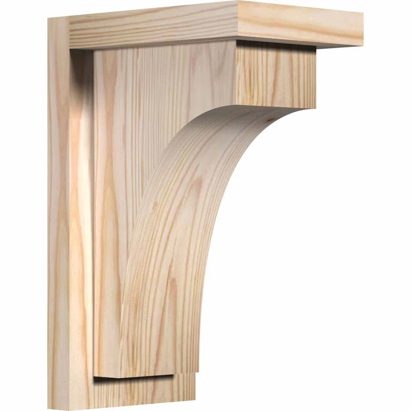 Ekena Millwork Huntington Corbel w/Backplate