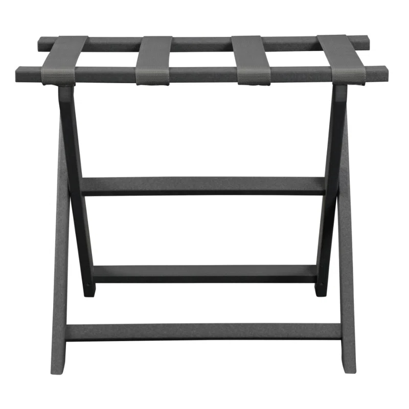Lux Comfort Folding Eco-friendly Post Consumer Recycled Plastic Luggage Rack