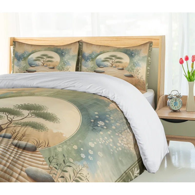 Ambesonne Microfiber Duvet Cover Set | Wayfair