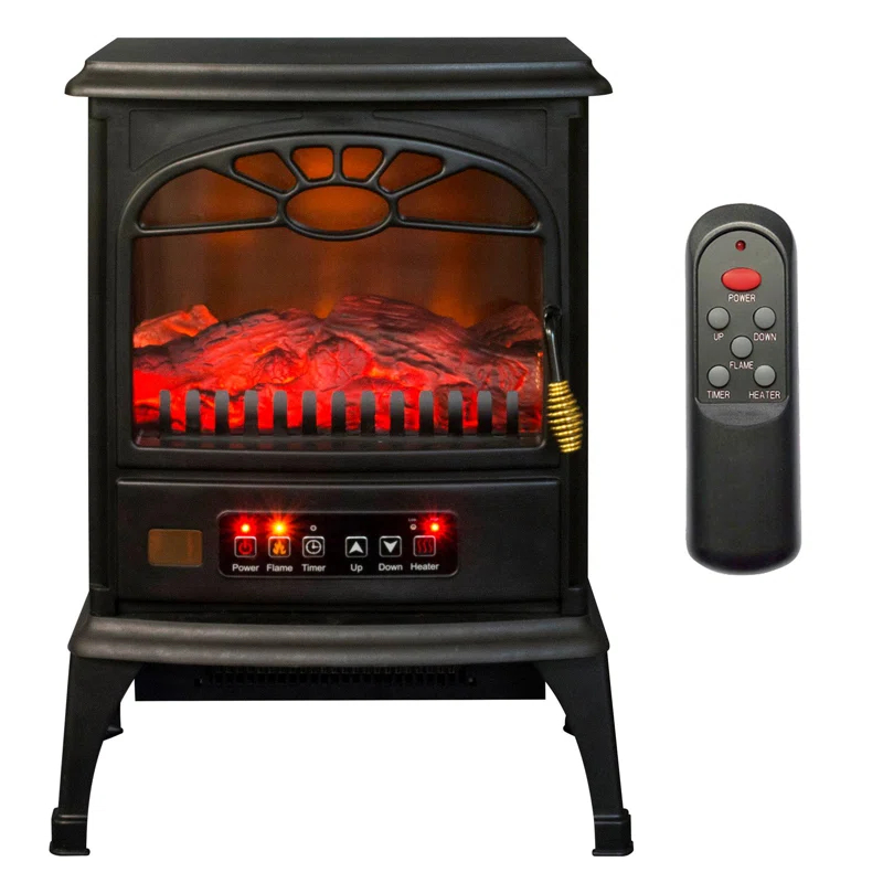 Lifesmart LifeSmart LifePro 1500W 3 Sided Electric Infrared Quartz Indoor Stove Heater