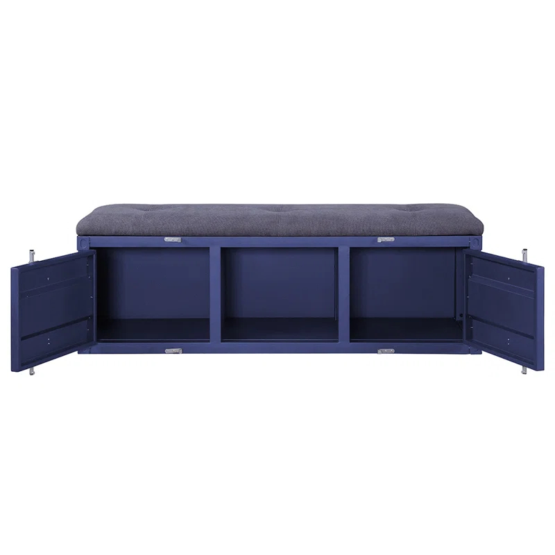 Acme Cargo Fabric Upholstered Storage Bench