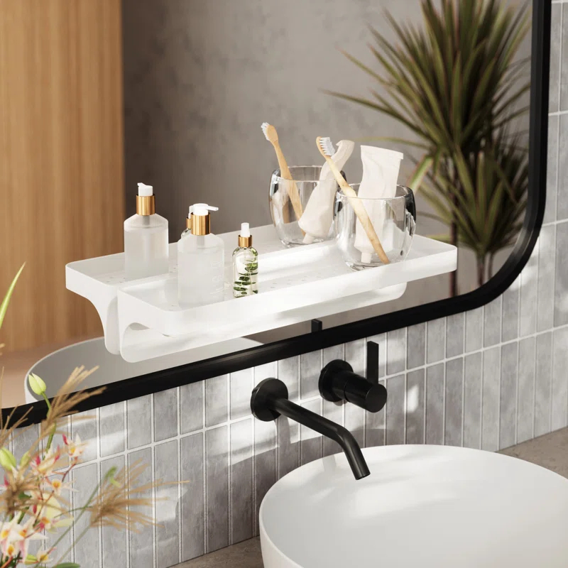 Umbra Flex Adhesive Adhesive Shower Shelf