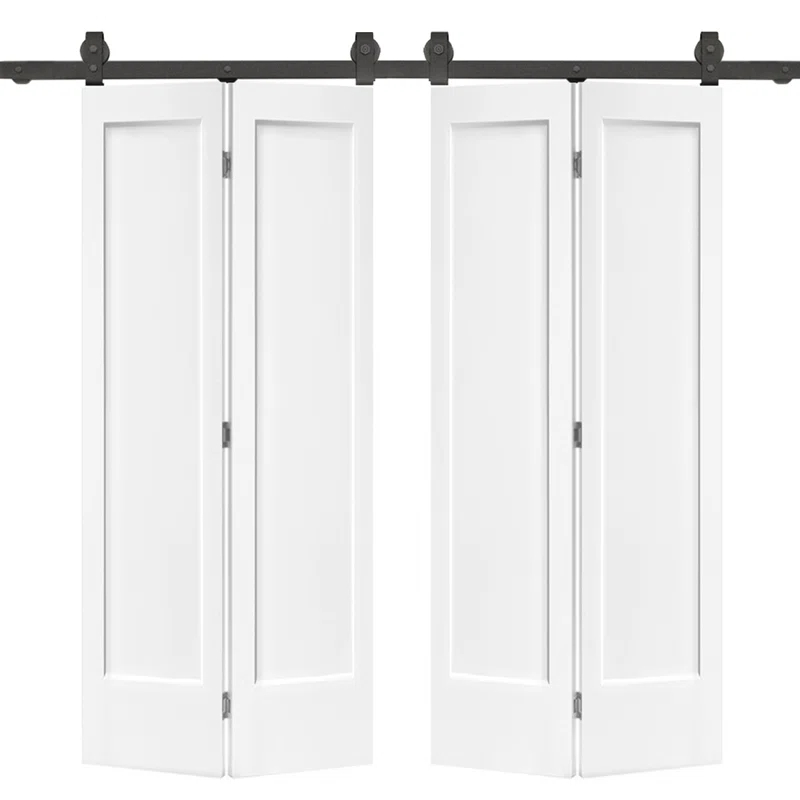 Calhome 72'' x 80'' Hollow Paneled Painted