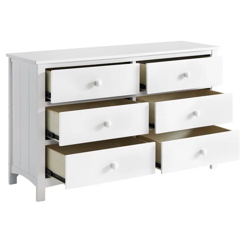 Universal (Ready To Assemble) 6 Drawer Dresser