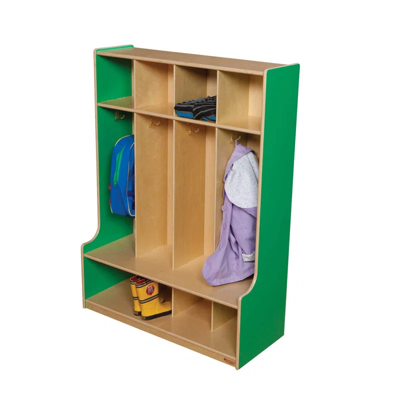 Wood Designs 3 Section Seat Locker