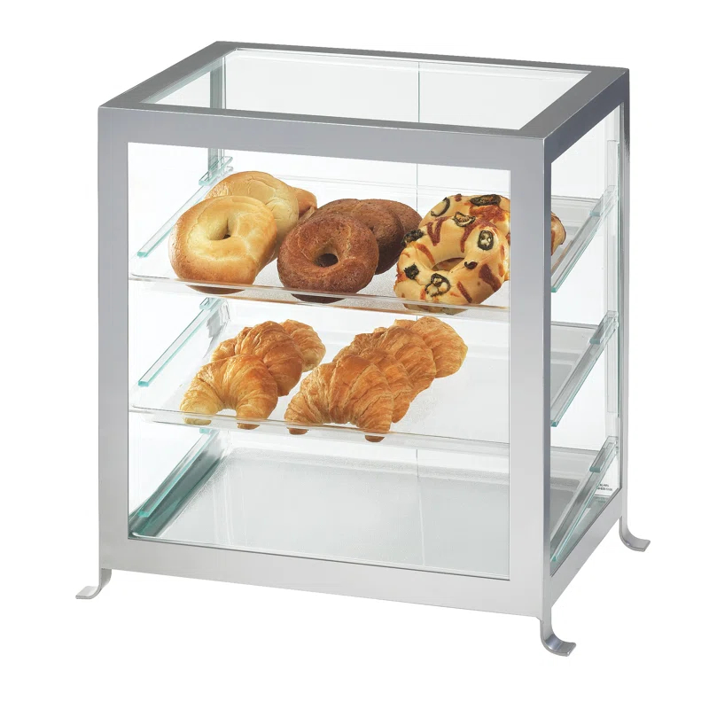 Cal-Mil Soho Three Tier Display Case with Rear Doors