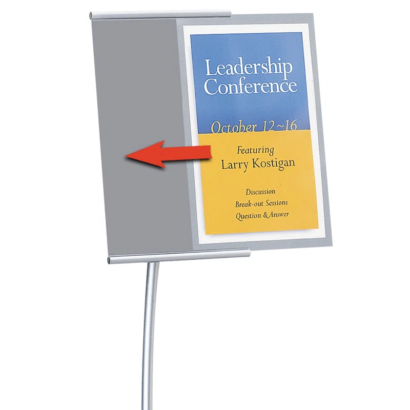 Quartet® Designer Sign Stand