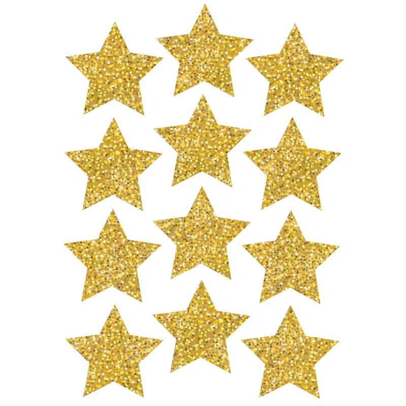 Ashley Productions Ashley Productions Die-Cut Magnets Stars (Set of 6)