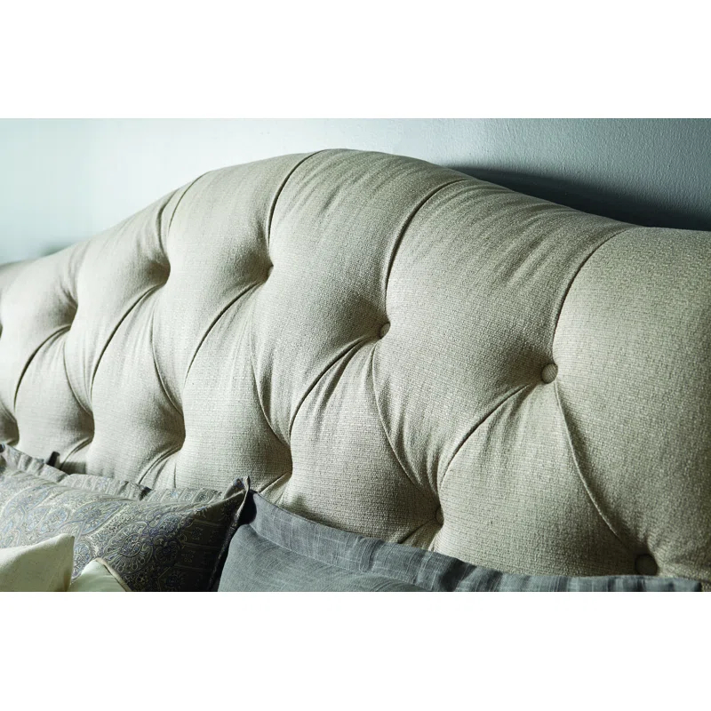 Dowton Abbey Upholstered Sleigh Bed & Reviews | Wayfair