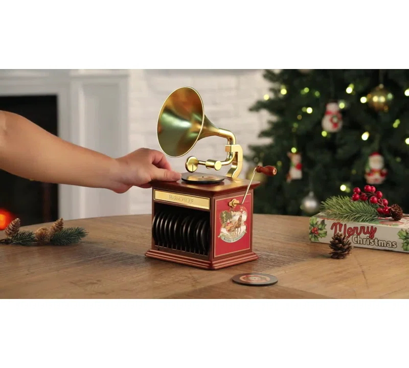 Mr. Christmas Heirloom 90th Anniversary Collection - Musical Gramophone