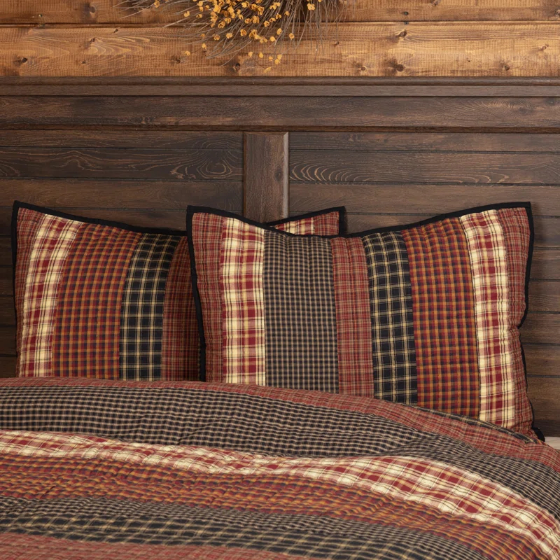 VHC Brands Beckham Cotton Blend Pillow Sham