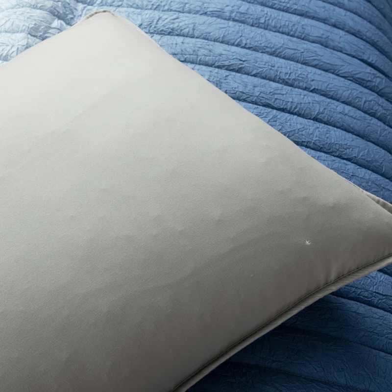 Lush Decor Crinkle Ombre Microfiber Quilt Set