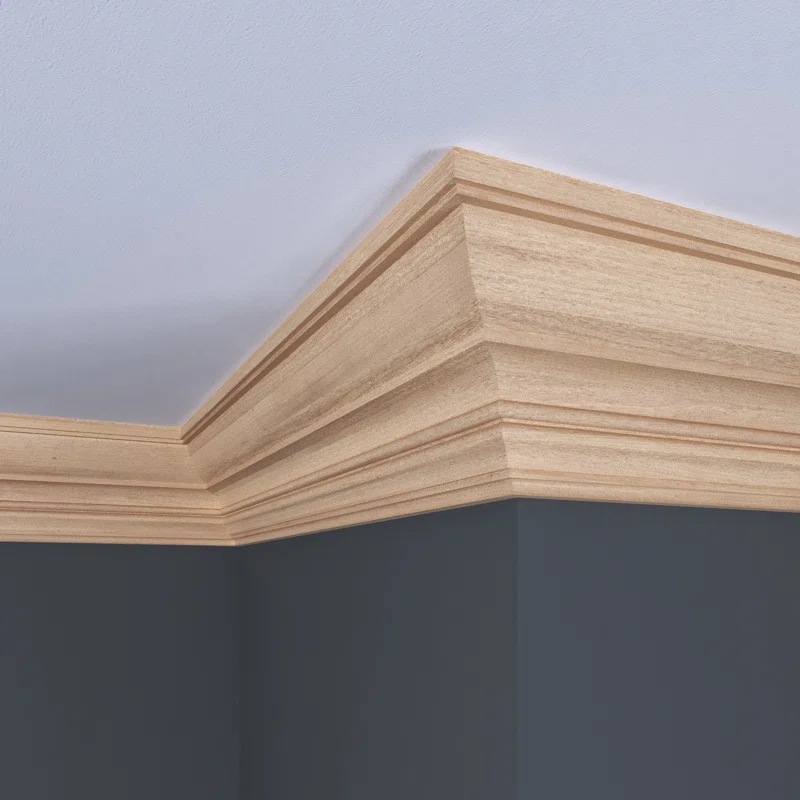 Ornamental Mouldings 4.5'' H x 96'' W x 0.5'' D Wood Crown