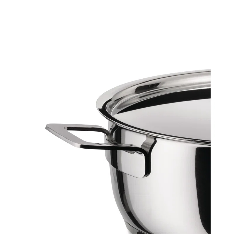 Alessi Pots&Pans Low Casserole with Two Handles