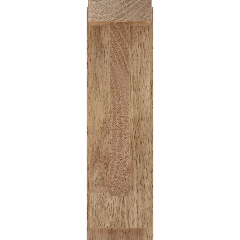 Ekena Millwork Traditional H 2.5'' W D Wood Bracket / Corbel