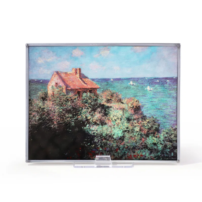 Design Toscano Fishermans Glass Window Panel