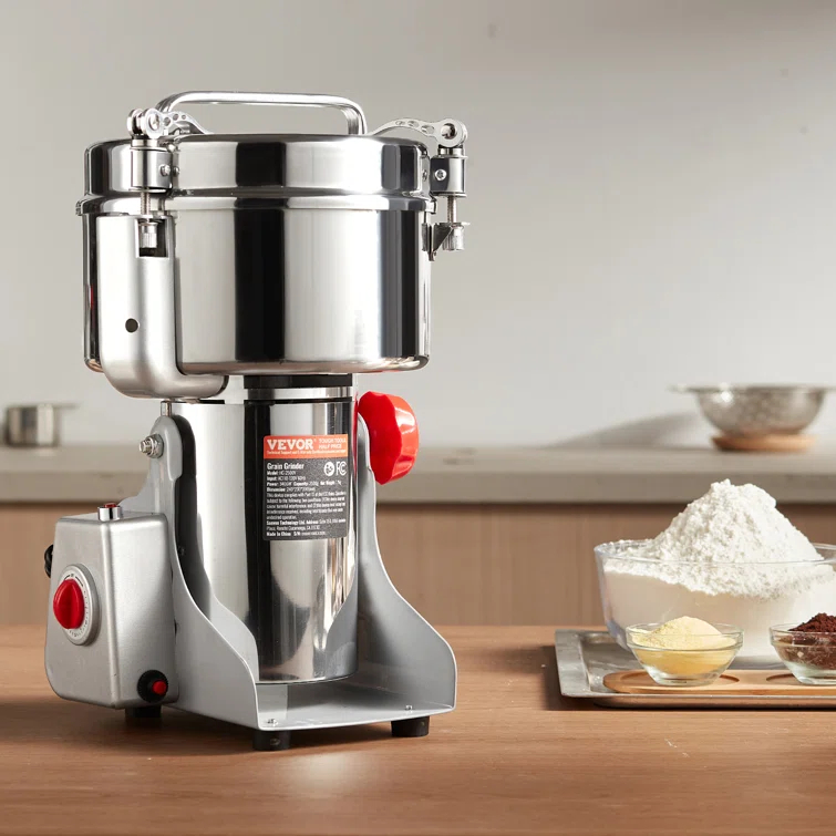 VEVOR 2500g Commercial Spice Grinder Electric Grain Mill Grinder High Speed | Wayfair