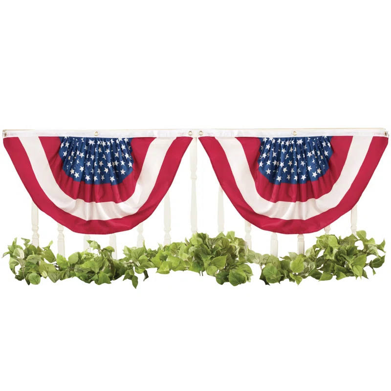 Winston Brands Double Sided 6'' H x 20'' W Nylon Bunting