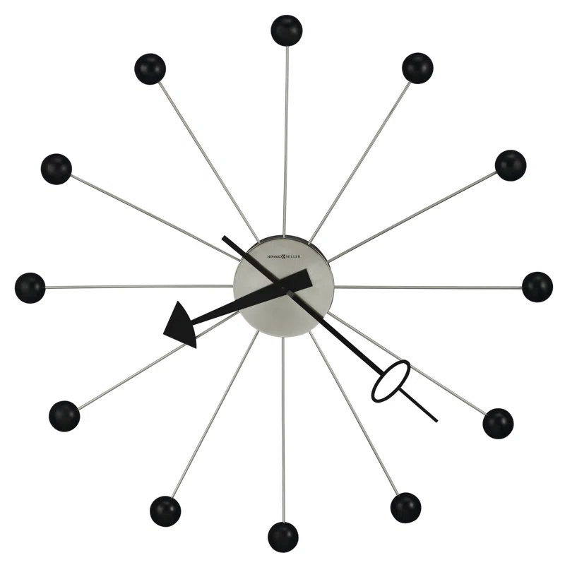 Howard Miller® Metal Wall Clock