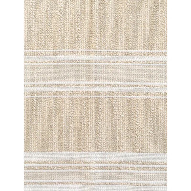 Anaya Beach Club Stripe Indigo Indoor Outdoor Table Runner