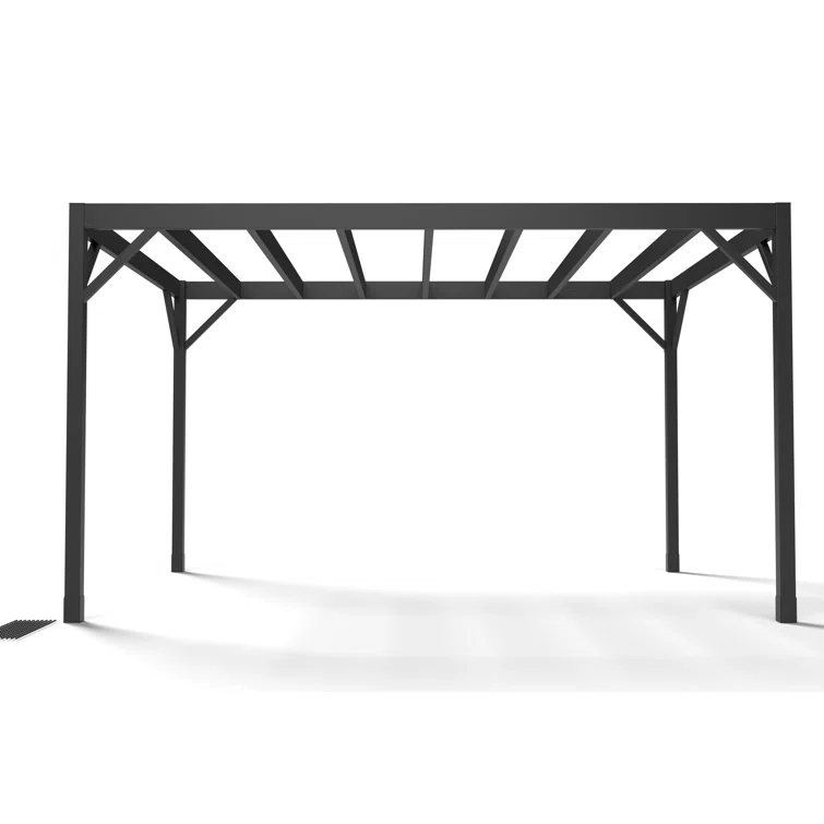 Fortress Building Products Fortress Evolution Modern Heavy Duty Steel Pergola Kit | Wayfair