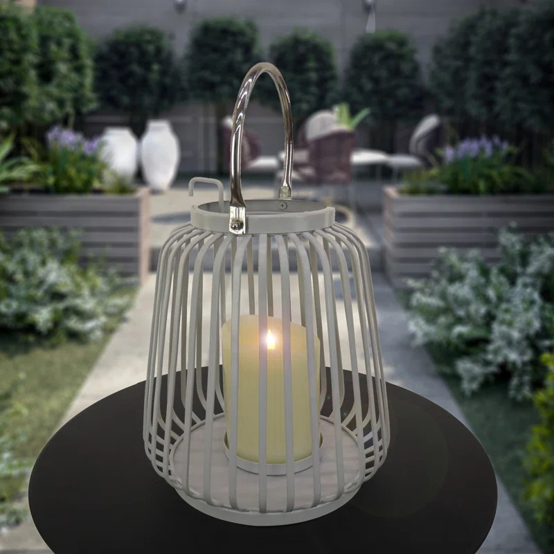 Laurel Foundry Modern Farmhouse® Iron Tabletop Lantern