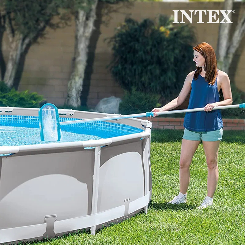Intex Intex 15 x48" Inflatable Pool with Ladder, Pump and Deluxe Pool Maintenance Kit