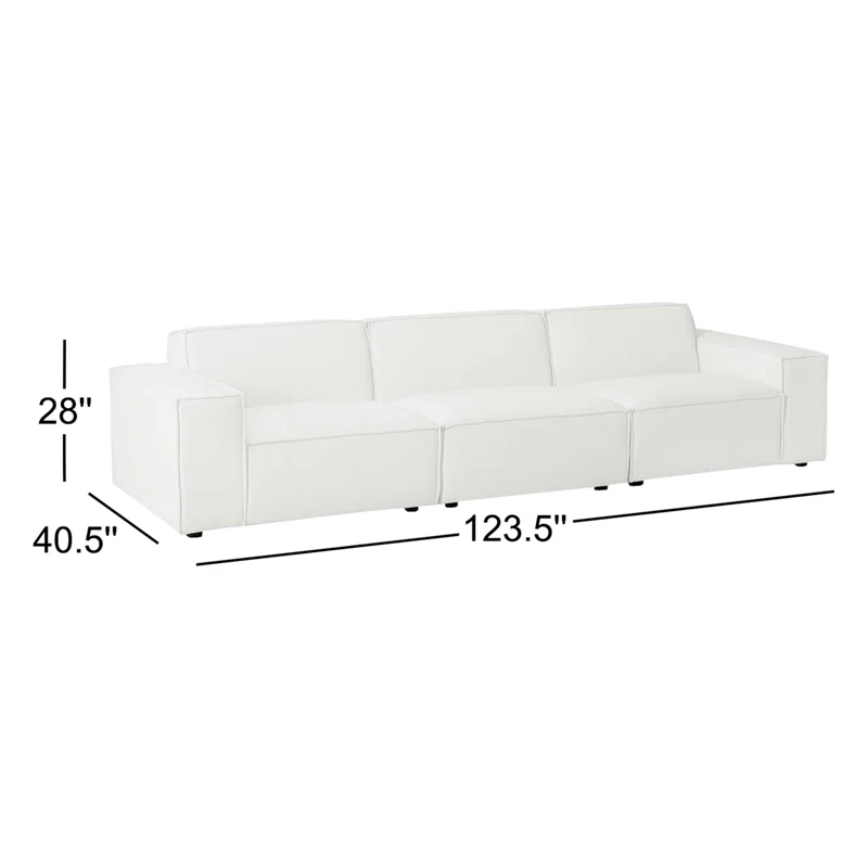 Modway Restore 3-Piece Sectional Sofa & Reviews | Wayfair