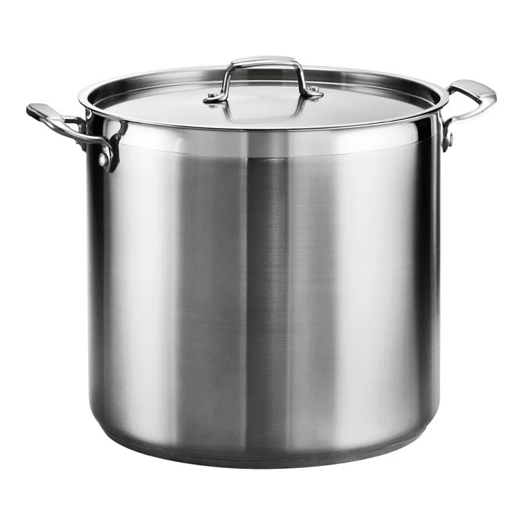 Tramontina Tramontina Gourmet Aluminum Stock Pot with Lid