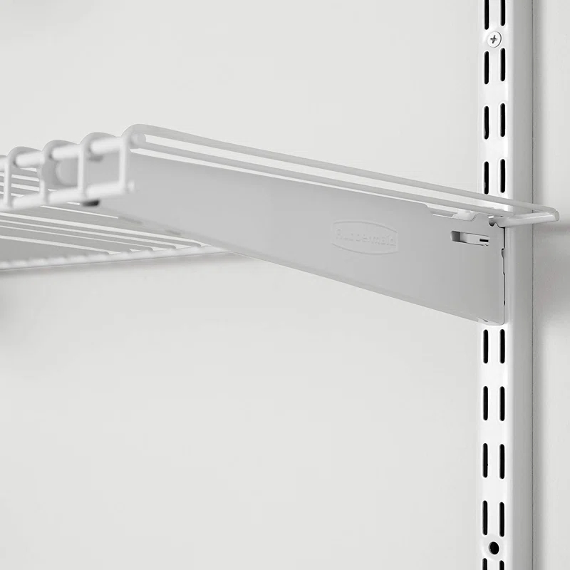 Rubbermaid Rubbermaid FG3H9100WHT Configurations Accessories 26-Inch Shelving Kit, White