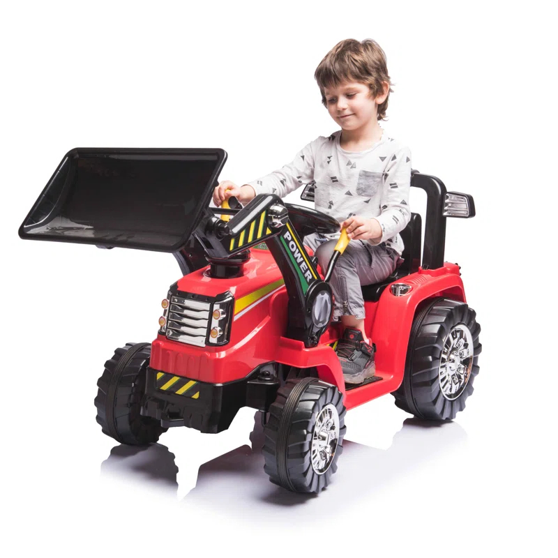 Blazin' Wheels Blazin' Wheels 12 Volt 1 Seater Tractors / Construction Battery Powered Ride On