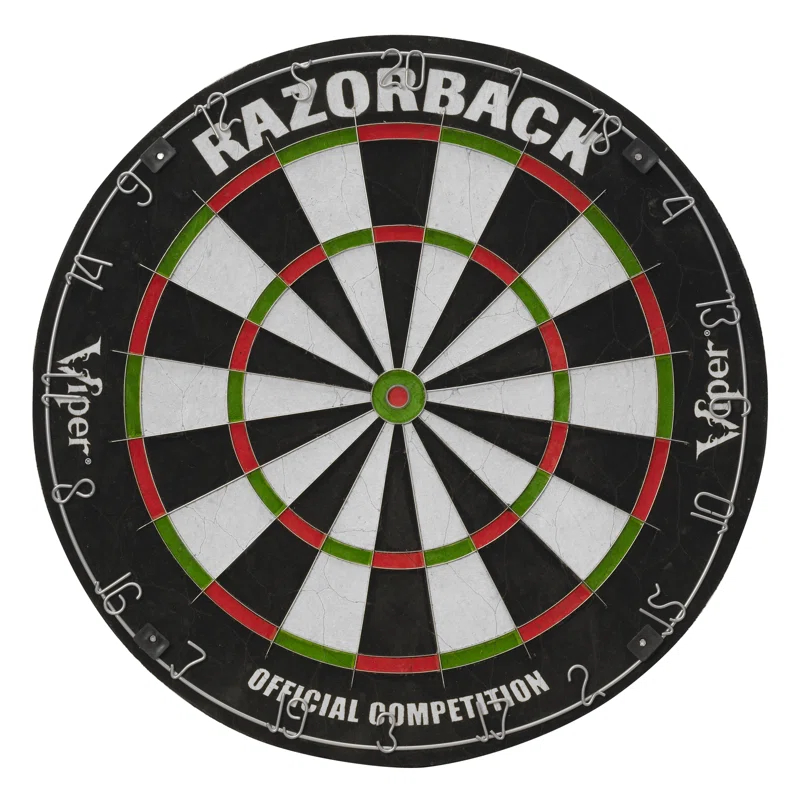 Viper Metropolitan Bristle Dartboard and Cabinet Set with Darts
