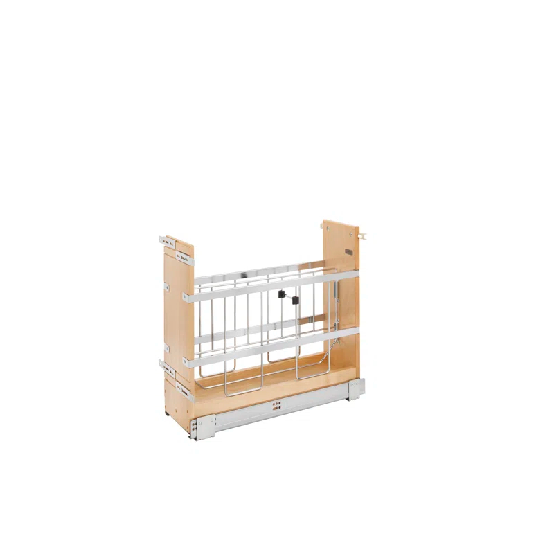 Rev-A-Shelf Wood Bakeware Pullout Organizer W/ Soft-Close