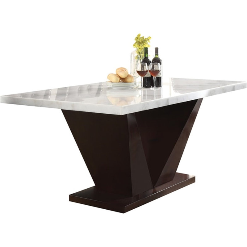 Brayden Studio® Faizan Stone Top Dining Table