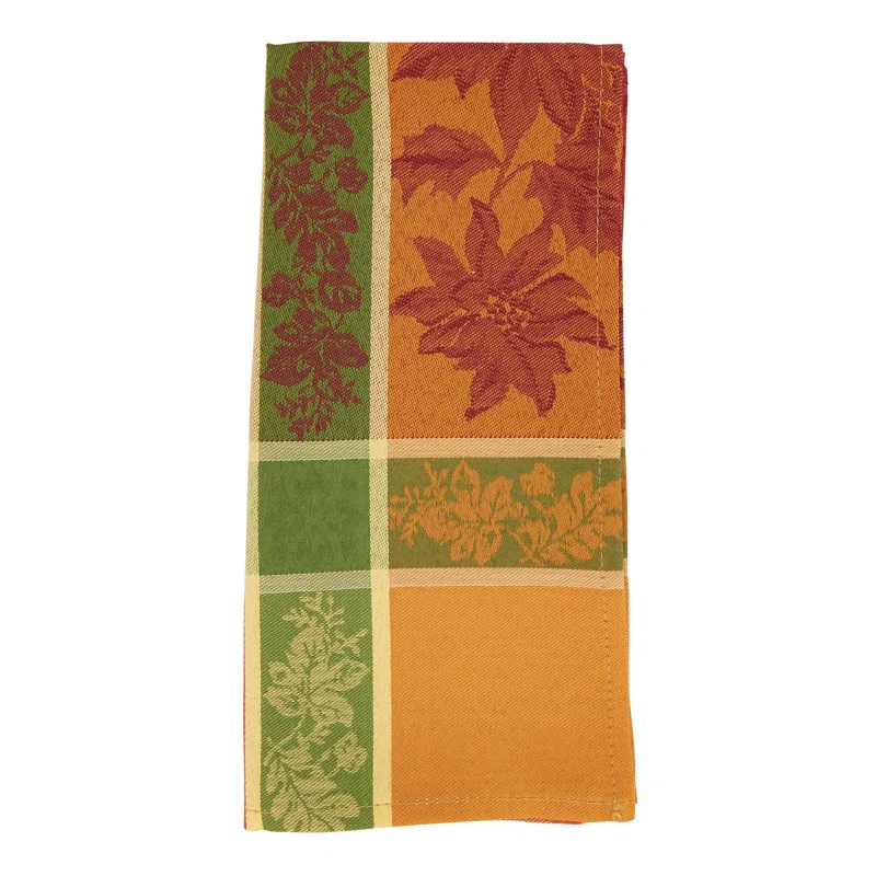 Saro Aurelia Collection Polyester No Pattern Square Napkin (Set of 4)