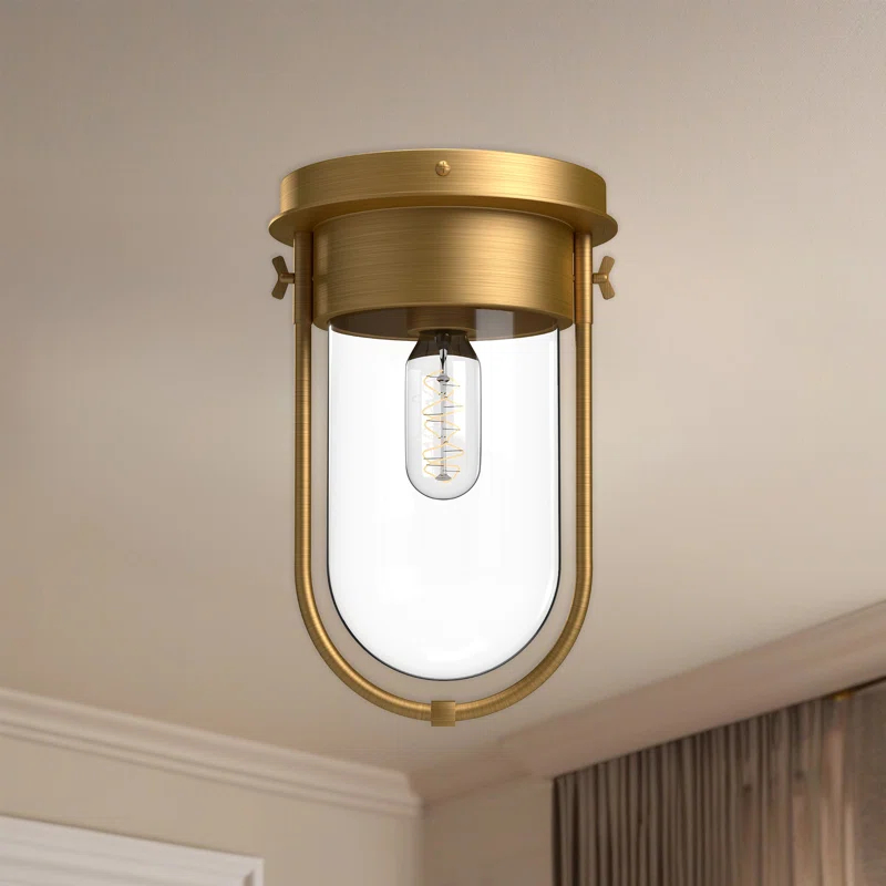 Cyrus Glass Flush Mount