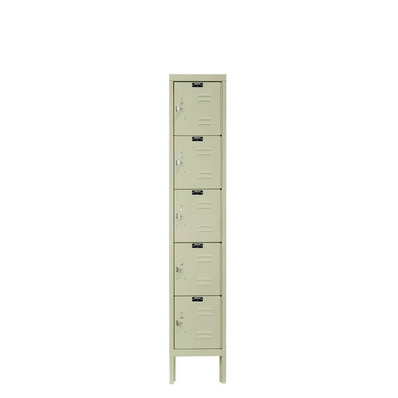 Hallowell Premium Metal 5 - Tier 12'' Employee Locker